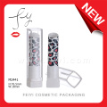 Sexy Leopard Print Cute Plastic Square Lip Balm Tube